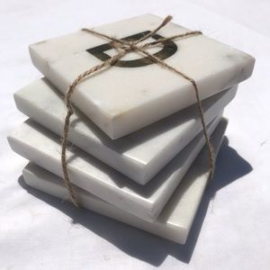 Marble coasters